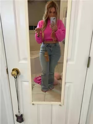 Welcome to my crash out bc bro wha the heck #apronbelly #curvyfashionblogger #tiktokshopholidayhaul #cananajeans #curvyjeanshaul 