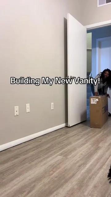 Took a few hours but I’m in love!! Get you a vanity girl. #vanity #girlytok 