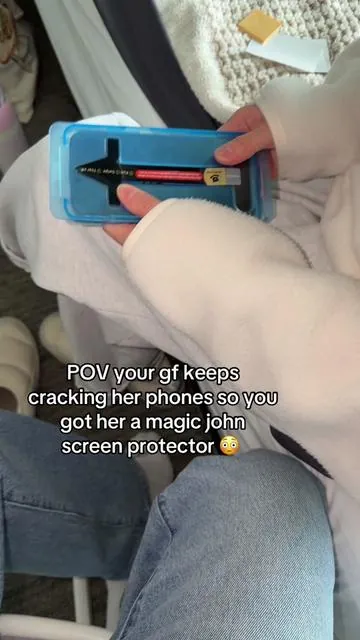 looks so clean #screenprotector #magicjohn #screen #phone 