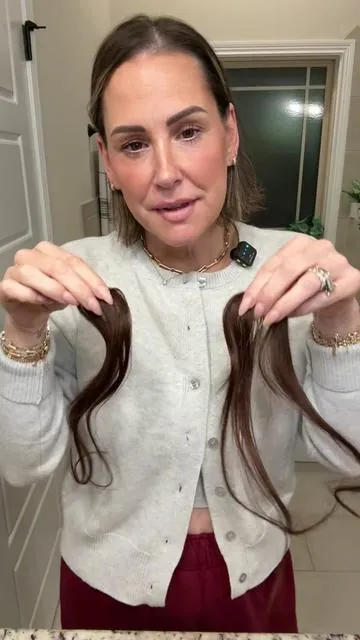 Hair fillers are the perfect option when you don’t want a full head of clip ins.  @WENNALIFE  #clipinhairextensions #hairextensions #wennalife #hairfiller #fyp 