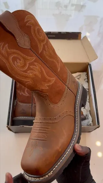 Gente de obra, agarren estas — toca el enlace para ordenar#shoeschallenge #workshoes #mensboots #workboots #tiktokshopholidayhaul #shoes #viral