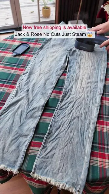 Now free shipping is availableJack & Rose No Cuts Just Steam #steamiron #HolidaySeason #ChristmasGifts #ironing #ironingclothes #Christmas #steamer #travelessentials #steamironforclothes #travelsteamer #WrinkleFree #steameriron