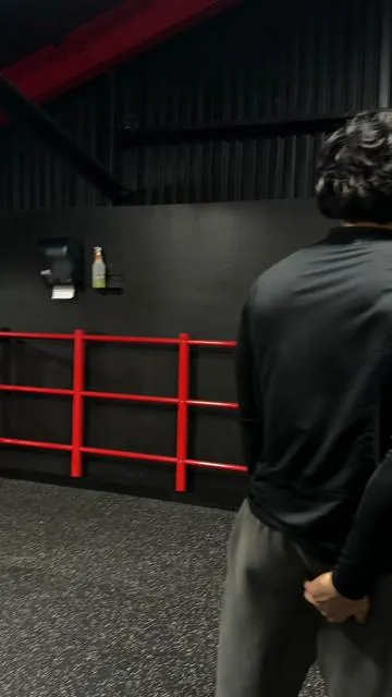 Nah what was he doing #haus #quarterzip #gymfit #comfortable 