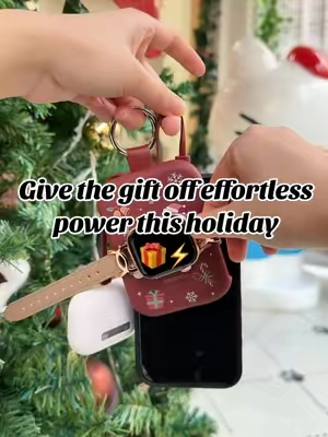 Give the gift off effortless power this holiday.On sale today!#tiktokshopholidayhaul #stockingstuffer #christmasgiftideas #powerbank #christmas #stockingstuffers #tiktokshopcybermonday #rorry #3in1charger #portablecharger #charger #applewatch #giftguide 