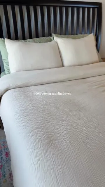 That’s it, I’m staying in bed 😴 💤 #duvet #bedding #duvetset #cozyhome #tiktokshopcreatorpicks 