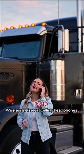 DH10 wireless noise cancelling headphones designed specifically for truck drivers #earphones #headphonesforsleeping #minisoaiheadphones #earmuffheadphones #aismartheadphones #tacticalheadset #sleepheadphone #truckbluetoothspeaker #sleepheadbandwithbluetooth #magicvoiceheadphones