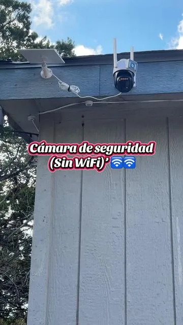 Cámara de seguridad 4G LTE (sin wifi, tarjeta SIM incorporada) Sistema de monitoreo de doble cámara con energía solar visión nocturna a color y detección en tiempo real de 360° Audio 🎥🧍‍♂️🧍🏻‍♀️ • • #camarasolar #camarasdeseguridad #camarasinwifi #SecurityCamera 