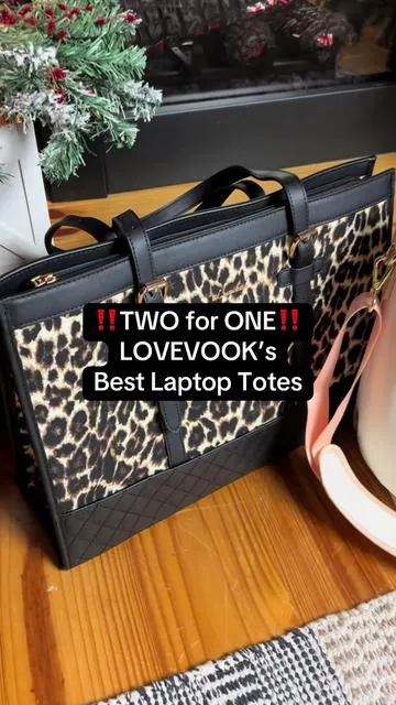 These @Lovevook Bags laptop tote bags are a must have and make a great last minute gift idea! Great work totes that will keep you organized and they are absolutely gorgeous! #holidayhaul #giftguide #totebags #workbag #purse 