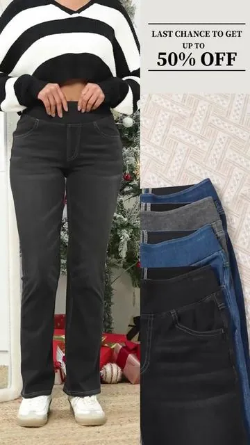 Flex & Flatter High Waist Bootcut for All-Day Comfort Move freely, look amazing! These jeans fit like a dream ✨ #tiktokshopcybermonday #TikTokShopHolidayHaul #tiktokcreatorpicks #blackfridaysale #tiktokmademebuyit #ootd #fyp #christmasgiftideas #christmasshopping