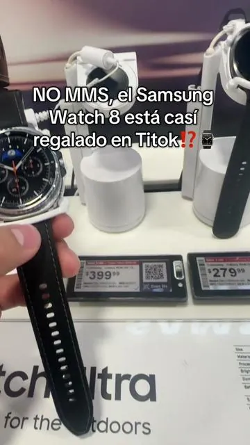 Y cuando aplicaz tus cuponés es mejor… #samsunggalaxy #galaxywatch #tiktokshopholidayhaul 