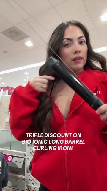 Size matters with your curling iron! #bioioniccurlingiron #curlingiron 
