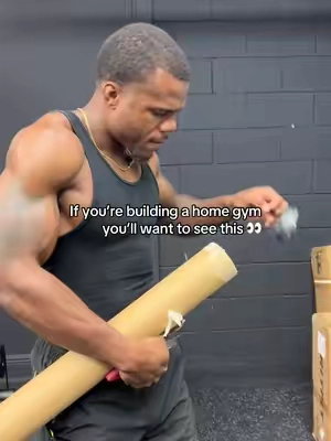 This bar is tough 😮‍💨🔥 #homegym #homegymequipment 