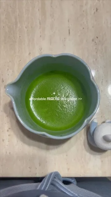 .✦ ݁˖ would be a perfect gift for any matcha enthusiast on a budget!  ── .✦ rating: 8.5/10 this uji matcha is very smooth, rich and sweet with a perfect balance of umami, grassy and vegetal notes as well as a bit of astringency. perfect for beginners or for to add in your daily matcha rotation!  **gifted but all thoughts are my own!** — #matcha #matchalatte #matchalover #matchatok #ujimatcha 
