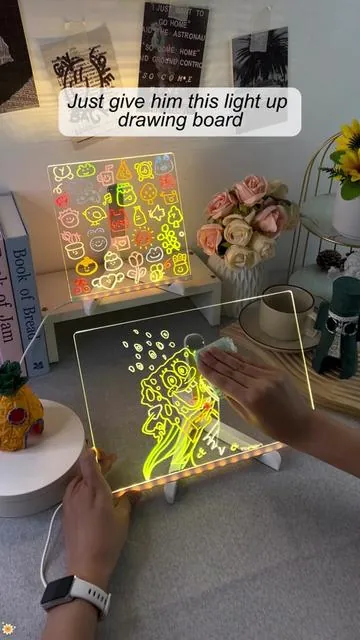 GENIUS Gift Kids Actually WANT!  acrylic drawing board ON SALE!#conatu#KidsGift#giftideas#acrylicdrawingboard