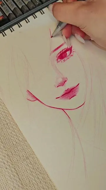 Simple Hair Tutorial! // Face & hair drawing tutorial // I will try to go back to my normal tut💗I’ll do more tutorials of different styles of hair TT #drawing #drawingtutorial #y2k #acubiy2k #hairtutorial #sketch #sketchbook#acubi 