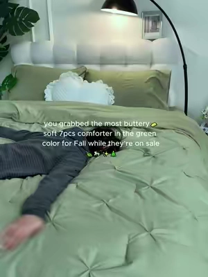 #tiktokshopholidayhaul #7pcscomfortorset #7pcs #comforter #bedding 