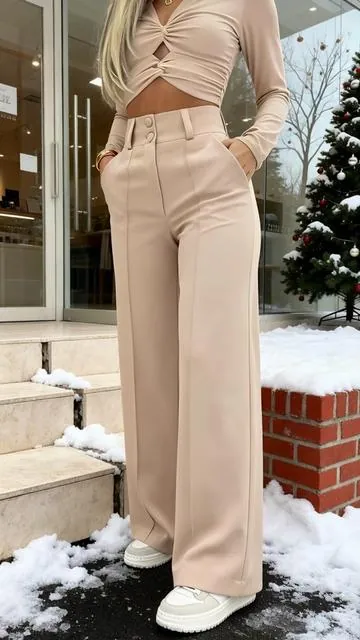 So soft #pants #womenstyle #elegantstyle #romantic #fyp #womenfashionstyle 