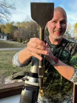VEVOR Demolition Jack Hammer Crushes Concrete Like Butter #TikTokShopHolidayHaul #TikTokShopCreatorPicks #VEVORTools #ConcreteBreaker #DIYRenovation @VEVOR Store 