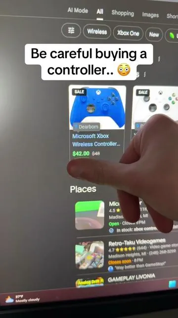 Don't buy a controller in store if you want to save money.. #xboxcontroller #controller #gamesir #tiktokshopholidayhaul #tiktokshopcreatorpicks  