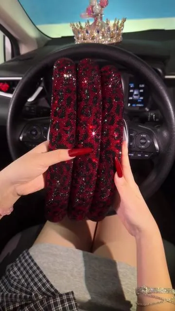Bold by nature.#queensland #fypシ #girlsdrivewithqueensland #leopardprint #steeringwheelcover 