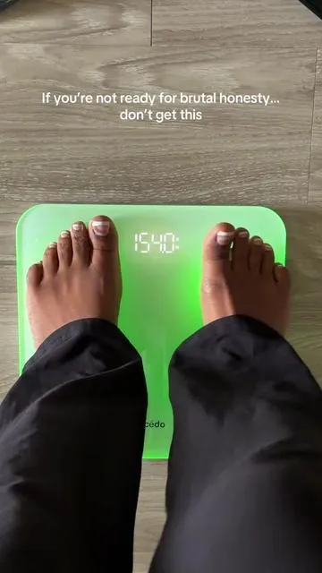 Replying to @user8372514162 Love how this bluetooth smart scale can track so much more than just your weight #smartscale #weightscale #weightloss #healthtracker #fitnesstracker 