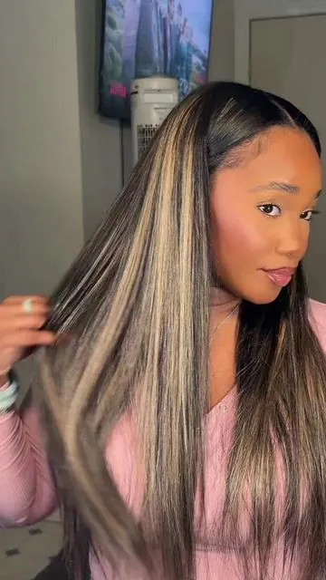 Highlight upart from @Mscoco Hair #mscocohair #hairinstall  #Loosebodywavewig #upartwig #highlightwig 