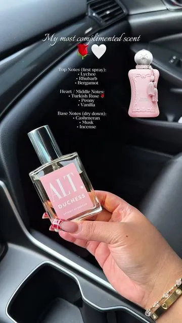 It’s actually a Delina replica. Smells expensive, feels feminine, lasts all day 🤍  • • • #delinaexclusif #perfumetiktok #perfumetok #mostcomplimentedperfume #fragrancetok 