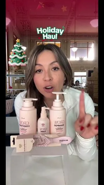 La línea de Grow para un cuero cabelludo más sano! 🫶🏻✨