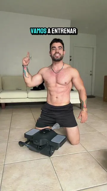 Abdomen en Casa con la Ab Roller #abroller #absworkout #abschallenge 