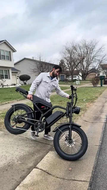 #creatorsearchinsights #electricbike #ebike #ebikes #riding  • 1500W Fat Tire Electric Bike with Full Suspension • Powerful 2-Seater E-Bike for City & Off-Road Rides • Long Range Electric Bike with Smooth Comfortable Ride • 34MPH Electric Bike with Big Battery & Fat Tires • UL Certified Powerful E-Bike for Everyday Riding