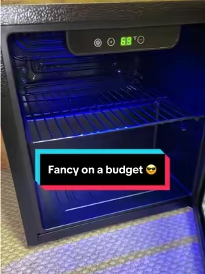 It’s the perfect size & we can’t wait to use this in the basement! ☺️ #minifridge #drinks #gameroom #colddrinks #alcohol 