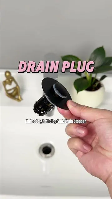 Anti-odor, Anti-clog Sink Drain Stopper #videowave #tiktokmademebuyit #fyp #viral #sinkstopper  #bathroomhack #homefinds #musthave #lifehack #BathroomGadget #SinkStopper #DrainPlug  #AntiClog #HomeEssentials #BathroomHacks  #HomeImprovement #BathroomDecor  #LifeHacks #FastDrain #NoMoreClogs  #HomeGadgets #CleaningTips  #BathroomUpgrade #MustHave