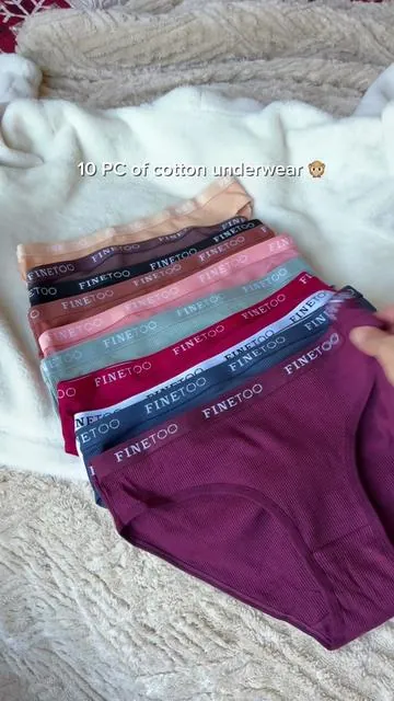 Tis the season to Throw away those 2020 underwear 😩 & get you these gorgeous cotton ones instead 💕💕 @FINE TOO #panties #holidayhaul #underwear #selfcaretiktok #cotton 