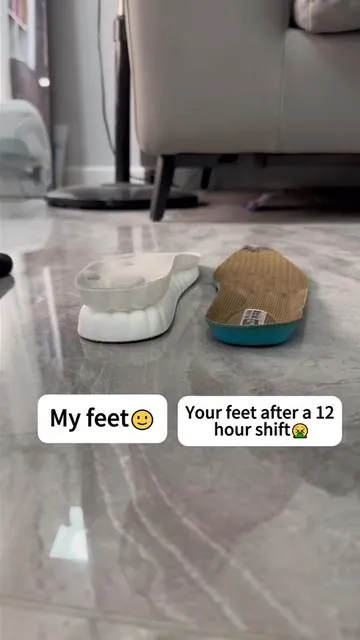 “These cloud insoles feel insane… my shoes finally don’t hurt anymore. #cloudinsoles #feetrelief #comfortupgrade #dailywalk #musthavegear”