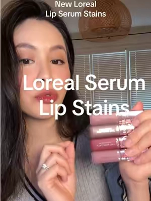 L’Oréal lip serum tints with 12 hour wear. Lightweight, hydrating, and actually lasts. Perfect for everyday lips that stay without feeling sticky. #lorealpartner #LipSerumTint #12HourLipTint #lipstain  #DrugstoreBeauty   