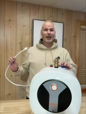 VEVOR Electric Mini Tank Water Heater Delivers Instant Hot Water Anywhere You Need It #TikTokShopHolidayHaul #TikTokShopCreatorPicks #VEVORWaterHeater #HomeUpgrade #SmartLiving @VEVOR Store 