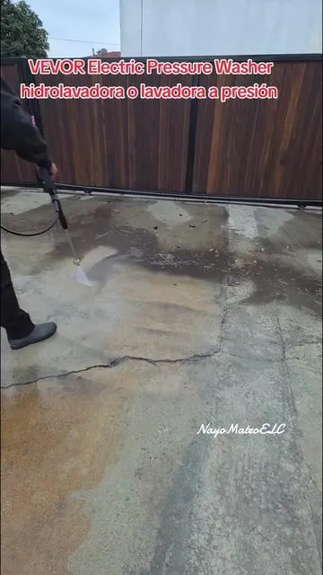 VEVOR Electric Pressure Washer hidrolavadora o lavadora a presión @VEVOR Store #blackfriday #ForYou #mateoconstructioninc #nayomateo #tiktokshop 