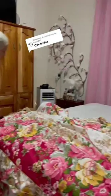 Respuesta a @lisi07365 Juego defalda de cama con estampado floral#juegodefaldadecama#sobrecamaestampada#TikTokShopCreatorPick #TikTokShopHolidayHaul #juegodesibrecama