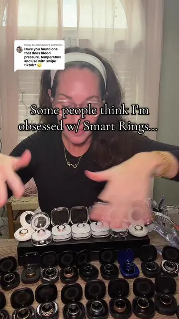 Replying to @Jennavive this is the only one 💫#smartring #smartringtech #fitnesstracker #gymessentials #wearabletech 