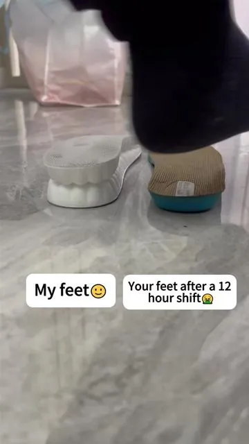 “My old shoes feel brand new with these cloud insoles. #cloudinsoles #shoerevive #comfortboost #feetrelief #everydaygear”
