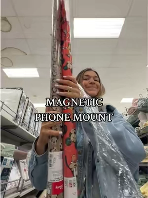 This is how I film content in stores without a tripod and without drawing attention 👀 I just stick this magnetic phone holder to the cart, shelves, or any metal surface and keep moving like normal. It’s secure, adjustable, and such a creator hack especially when you’re filming solo. #ContentCreatorHack #UGCCreator #FilmingInPublic #CreatorTools #TikTokFinds      