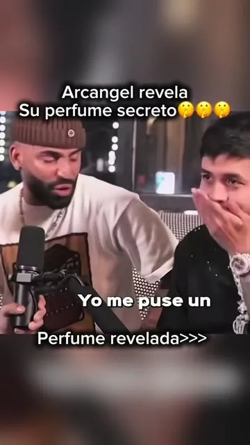 ARCANGEL REVELA EL PERFUME QUE USA😳😳#arcangel #fyp #spanish #foryou #colonge 