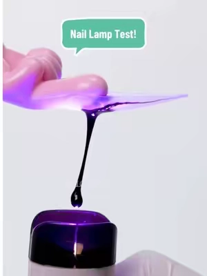 Nail Lamp Test!  Wipe it clean, and it looks and performs like new! ✨ New Year Sale! Check my shop to get! #melodysusie #naillamp #nailtools #nailtechcheck #nailtok 