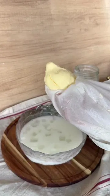 Finally restocked! Cream in,butter out, homemade butter is really that simple.✨#butter #homemadebutter #easyrecipe #foodtok #baking 
