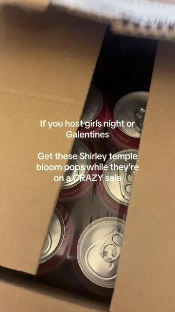 #bloomnutrition #bloompop #shirleytemple #galentines #girlsnight 