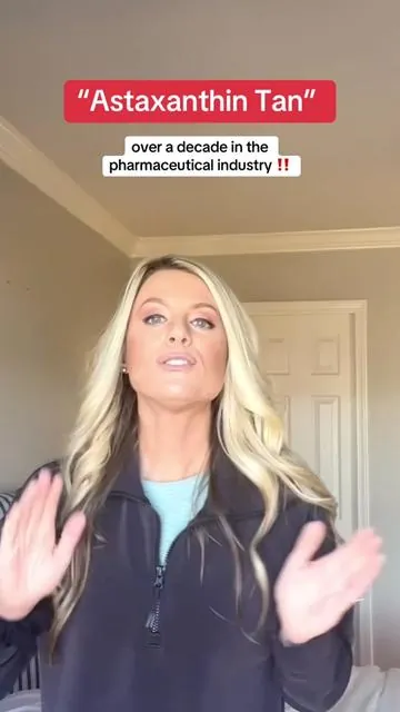 #astaxanthin #antioxidants #antiaging #tiktokshopcreatorpicks #tanning results may vary 