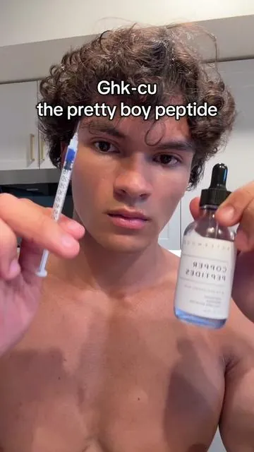 Ghkcu Topical ⬆️ Buy here #fyp #peptides #glowingskin #glasskin #acne 