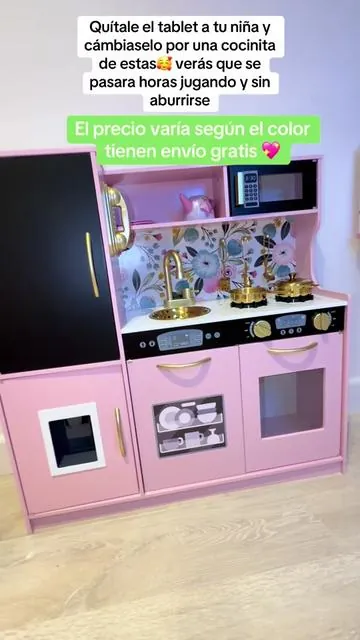 Cocina moderna de niña #paratiiiiiiiiiiiiiiiiiiiiiiiiiiiiiii #tiktokshop #juguetesparaniñosyniñas #diseñodecocinas 
