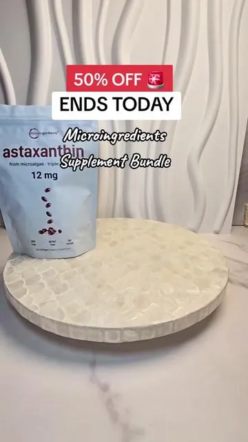 Astaxanthin, Triple Magnesium Complex, Omega-3 Fish Oil, Vitamin D3K2 supplement bundle by Microingredients is on a major sale RN! RUN! #Astaxanthin  #magnesium #holistichealth #naturalremedies  #TiktokShopCreatorPicks  *Final price, shipping costs, coupons, and discounts may vary and are subject to change at any time. Always check the TikTok Shop listing for the latest details.