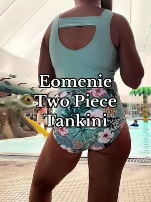 13 colors + S-XXL + Free Shipping #tankini #swimsuit #swimwear #beach #tiktokshopcreatorpicks @Eomenie_official 